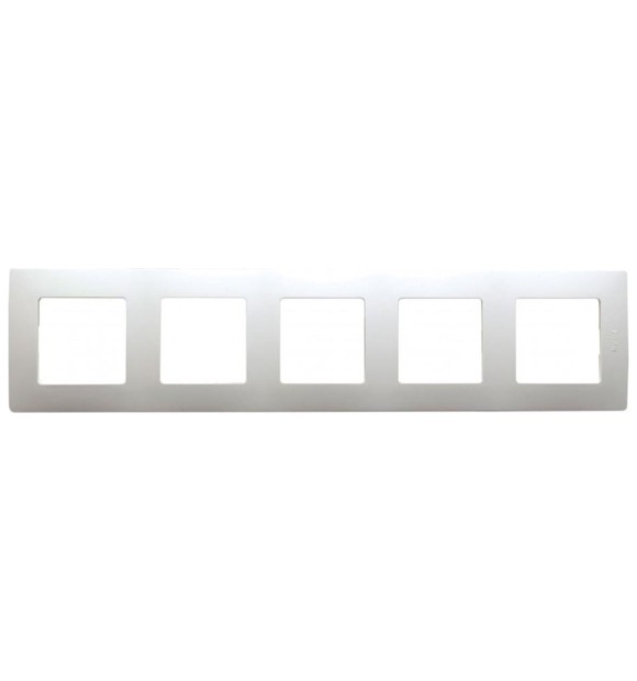 Rama ornamentala 5 posturi Legrand Niloe, plastic, montaj ingropat