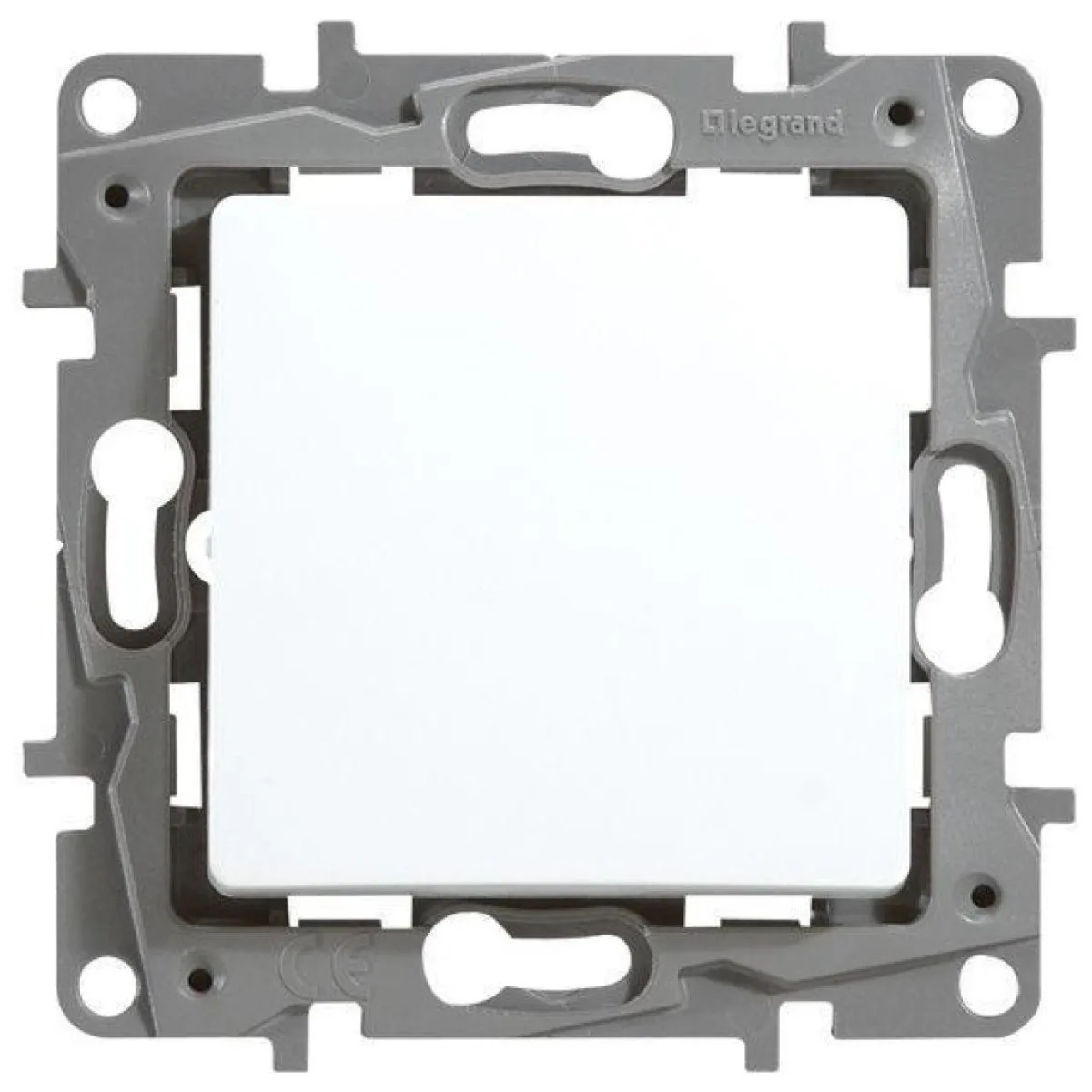 Intrerupator simplu 10A Legrand Niloe, 1 modul, alb, montaj ingropat