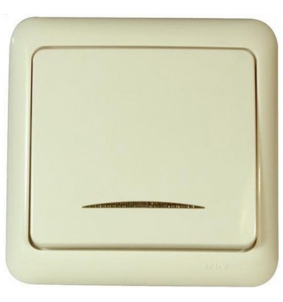 Intrerupator simplu cu LED de orientare 10A, montaj incastrat