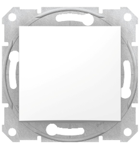 Intrerupator cap scara 1 modul Sedna Design, comanda din doua puncte