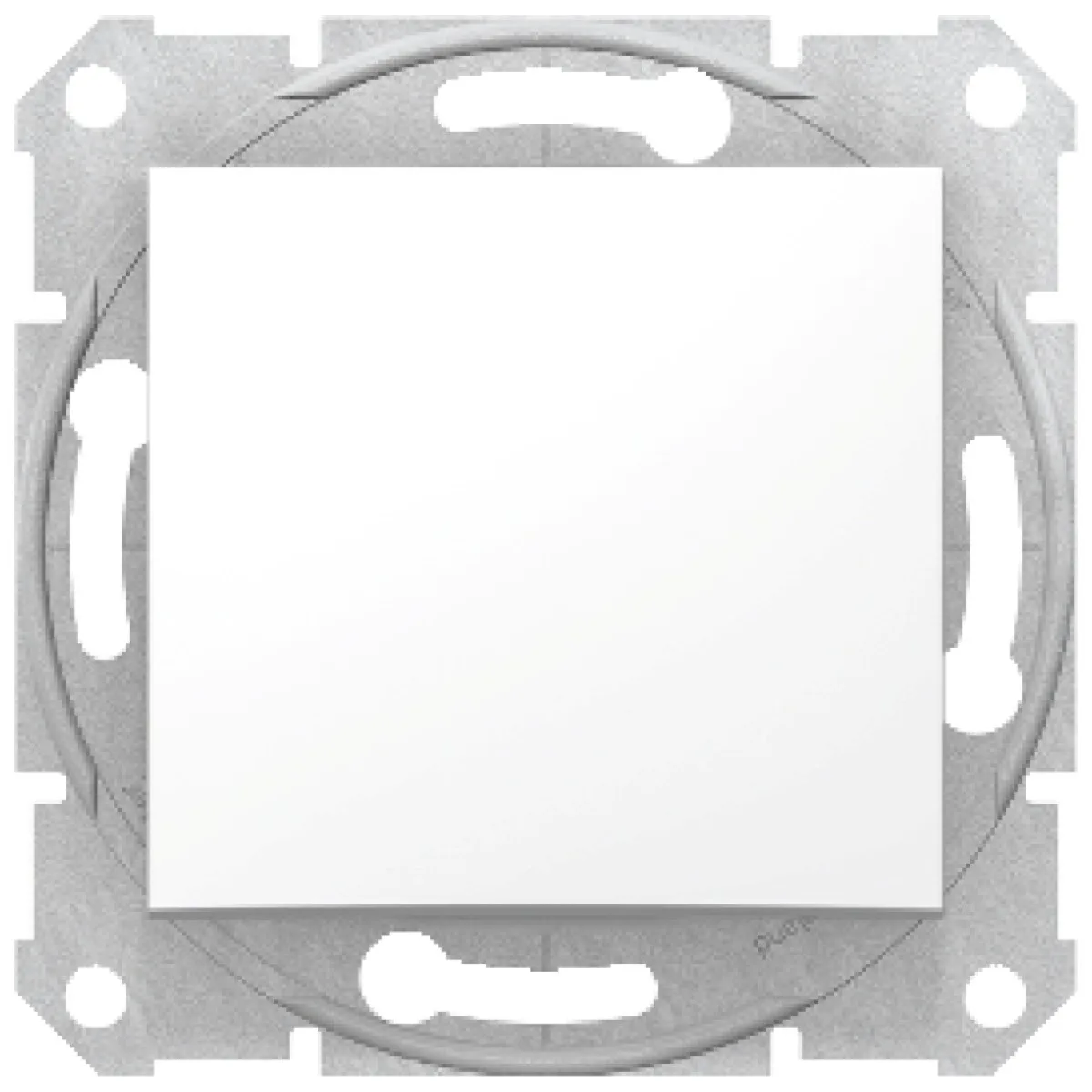Intrerupator cap scara 1 modul Sedna Design, comanda din doua puncte