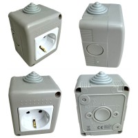 Priza Modulara Simpla 16A Fara Capac, IP20, Montaj Aparent - imagine 7