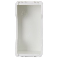 Modul Tasta Falsa Alb 1 Modul, Capac Orb Plastic Ignifug - detaliu
