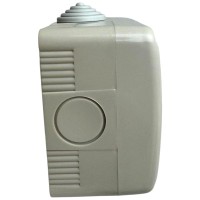 Modul Intrerupator Simplu cu Priza fara Capac SPIN MOD, 10A 250V, IP20, Aparent - ambalaj