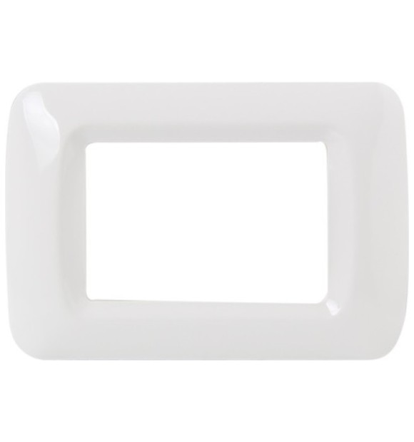 Rama Ornament Modulara 3 Module, Plastic Ignifug, Alb