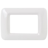 Rama Ornament Modulara 3 Module, Plastic Ignifug, Alb