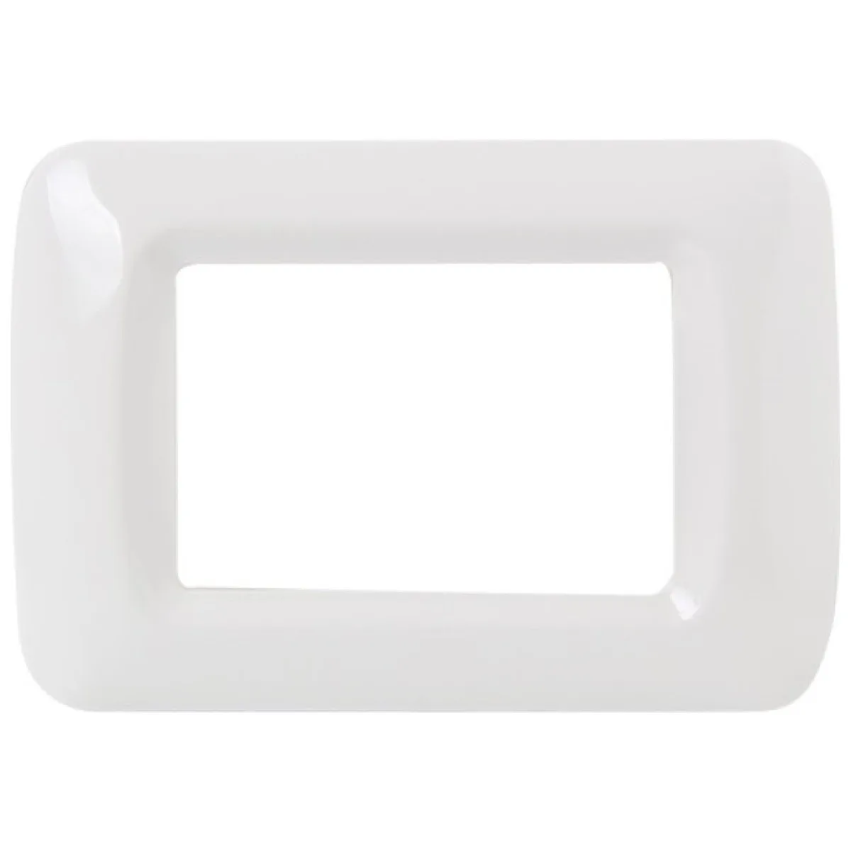 Rama Ornament Modulara 3 Module, Plastic Ignifug, Alb