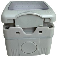 Intrerupator Simplu cu Capac IP55, 250V/10A, Montaj Aparent - ambalaj