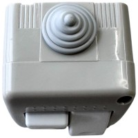 Intrerupator Dublu Modular Fara Capac AG IP20, 10A 250V, Alb - imagine 6