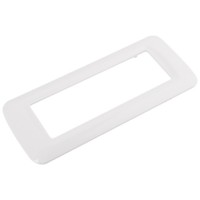 Rama Ornament Modulara 6 Module, Plastic Ignifug Alb - vedere laterala