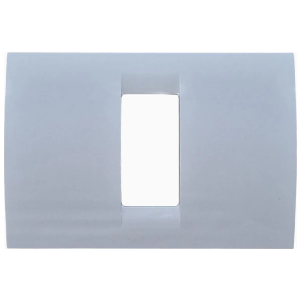 Rama ornament NOVA 1 modul, plastic ignifug alb, cadru finisaj