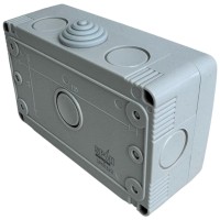 Priza Dubla Modulara Fara Capac AG IP20, 16A 250V, Montaj Aparent - imagine 5