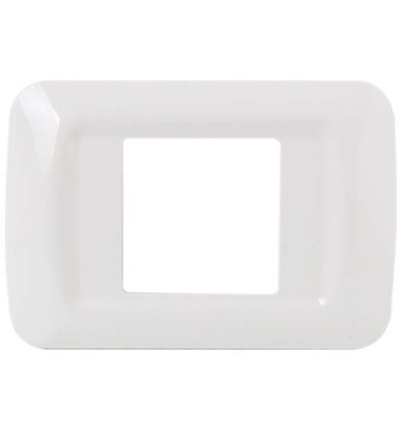 Rama Ornament 2 Module Alba, Plastic Ignifug - Sistem Modular MOD