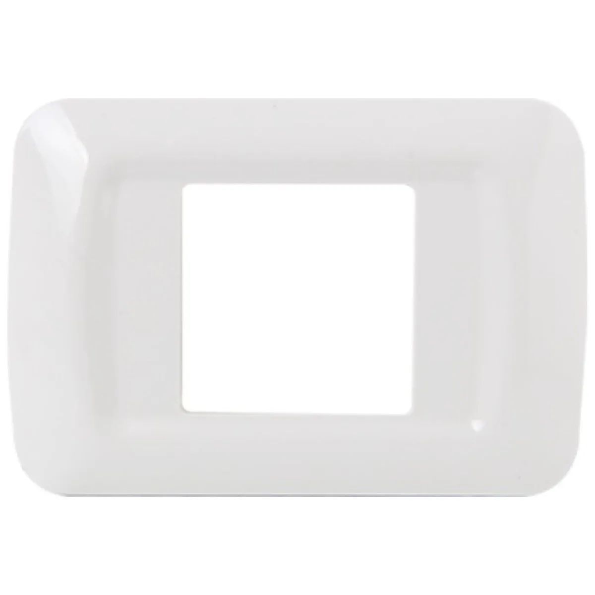 Rama Ornament 2 Module Alba, Plastic Ignifug - Sistem Modular MOD