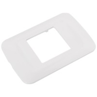 Rama Ornament 2 Module Alba, Plastic Ignifug - Sistem Modular MOD - vedere laterala
