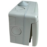 Intrerupator Cvadruplu cu Capac IP55, Aparent, 250V 10A - detaliu