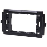 Rama suport modulara 1-3 module, plastic ignifug, montaj pe doza