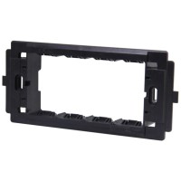 Rama suport modulara 4 module, plastic ignifug, montaj ingropat