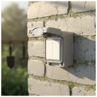 Intrerupator dublu etans IP55 250V 10A, montaj aparent Antigron - imagine 7