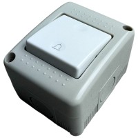Intrerupator Sonerie Modular Fara Capac 10A 250V IP20, Montaj Aparent - detaliu