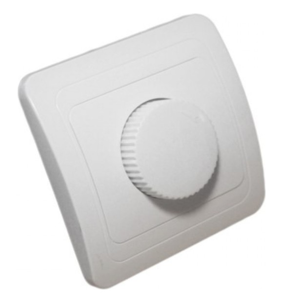 Variator lumina 800W incastrat, rotativ, 250V/10A, IP20 - Spin
