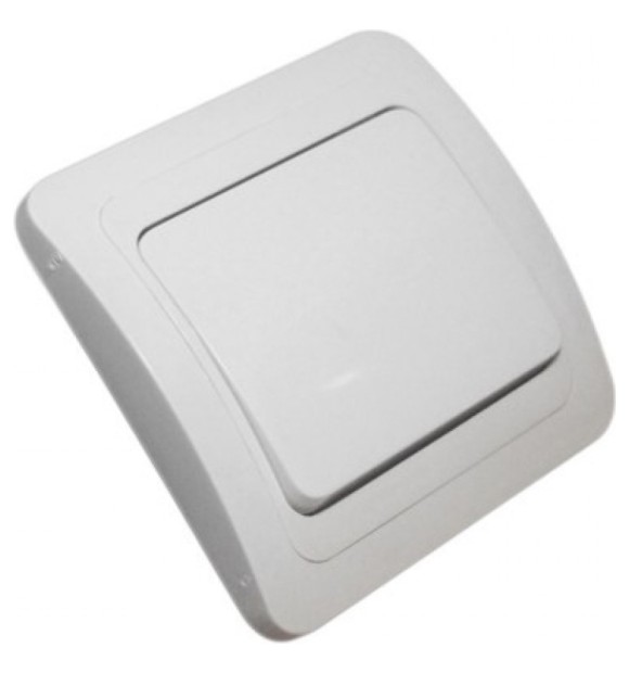 Intrerupator Cap Scara Incastrat, Contact Argint, 250V/10A IP20