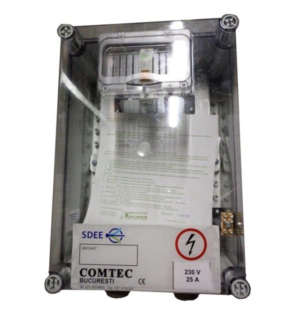 Bloc de masura si protectie BMPM 25A monopolar, monofazat 230V
