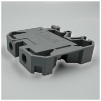 Clema sir DIN impamantare 16mm gri, montaj pe sina DIN 35mm - imagine 7