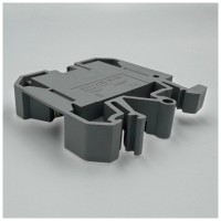 Clema sir DIN impamantare 16mm gri, montaj pe sina DIN 35mm - imagine 9