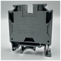 Clema Sir pe Sina DIN 16mm, Conexiune si Impamantare, Gri
