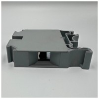 Clema Sir pe Sina DIN 16mm, Conexiune si Impamantare, Gri - ambalaj