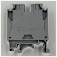 Clema Sir pe Sina DIN 16mm, Conexiune si Impamantare, Gri - imagine 6
