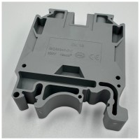 Clema Sir pe Sina DIN 16mm, Conexiune si Impamantare, Gri - imagine 7