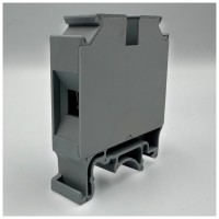 Clema Sir pe Sina DIN 16mm, Conexiune si Impamantare, Gri - imagine 11