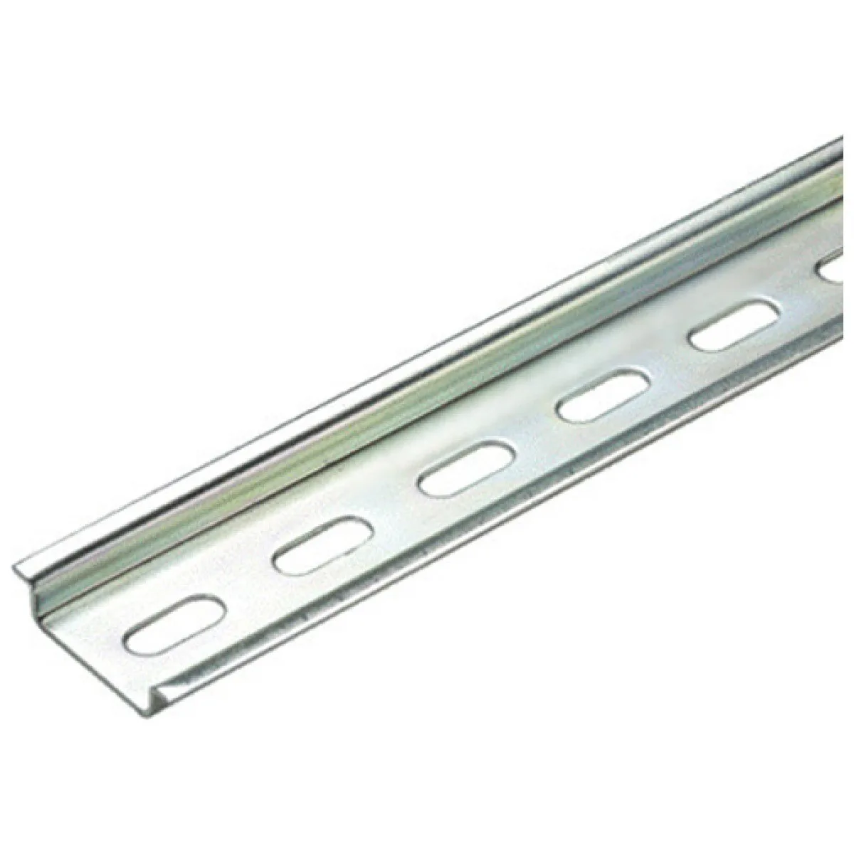 Sina DIN perforata 35x7.7 mm, otel zincat, lungime 1 m