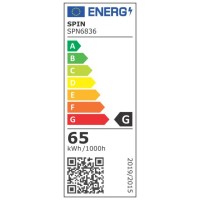 Banda LED COB Free Cut 24V 13W/m 6400K alb rece, 5m IP20 - imagine 5
