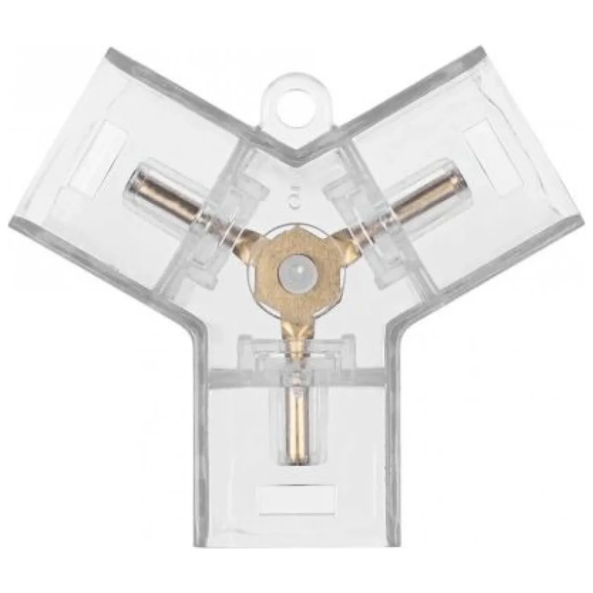 Conector Y pentru profil LED T5 interconectabil, transparent IP20