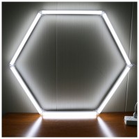 Hexagon LED Honeycomb T5 48W, tub 568mm, IP20 230V