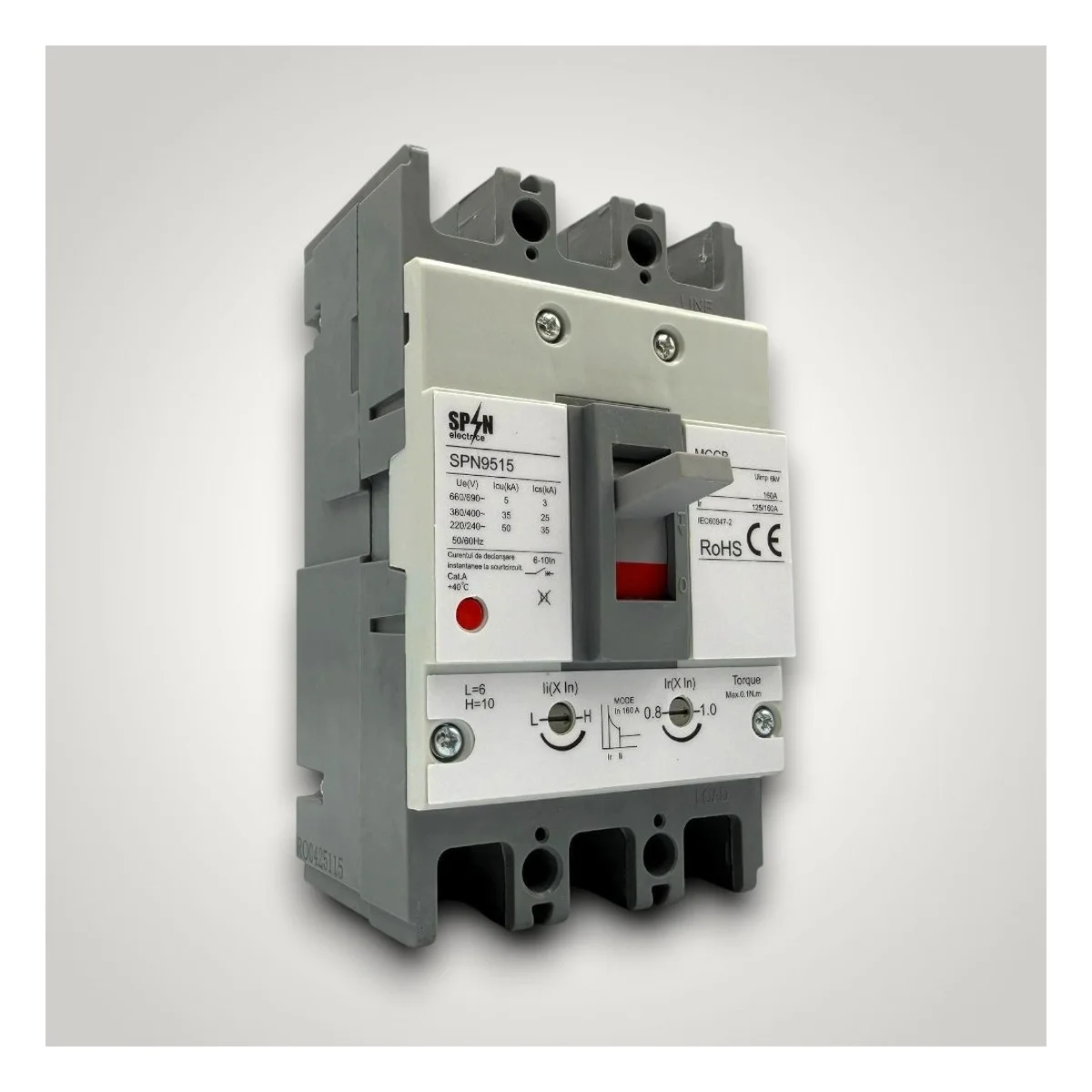 Intrerupator Automat MCCB (USOL) 3P 160A, 690V, 50/60Hz