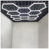 Set 11 Hexagoane LED Honeycomb 368W, Tuburi 568mm, 230V