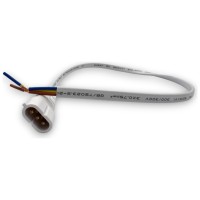 Conector Alimentare T5 Interconectabil, Material PS, IP20, Alb - detaliu