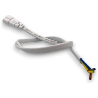 Conector Alimentare T5 Interconectabil, Material PS, IP20, Alb - imagine 6