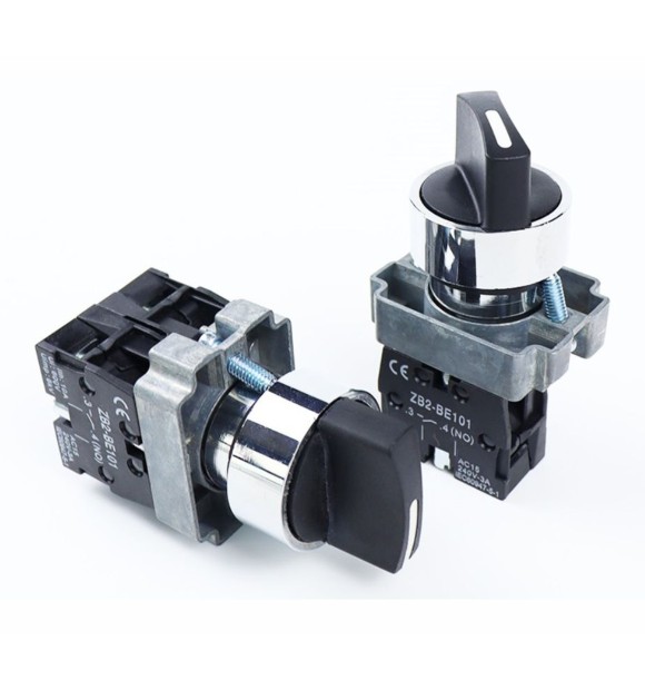 Comutator cu Came 2 Pozitii 90°, 230V 3A, 1ND, IP20, decupaj 22,5mm