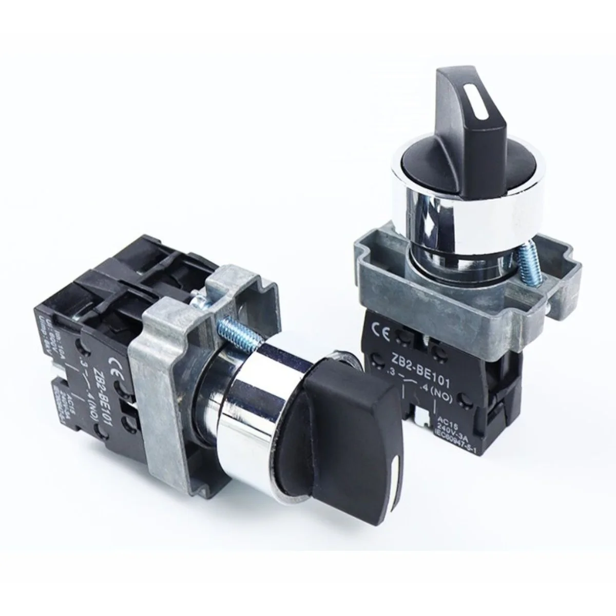 Comutator cu Came 2 Pozitii 90°, 230V 3A, 1ND, IP20, decupaj 22,5mm