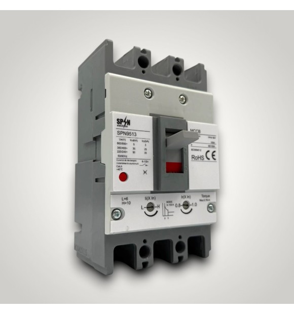 Intrerupator automat MCCB USOL 3P 100A, 690V, in carcasa turnata