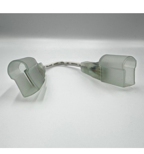 Conector cablu alimentare neon flex RGB 220V 2835, 12mm