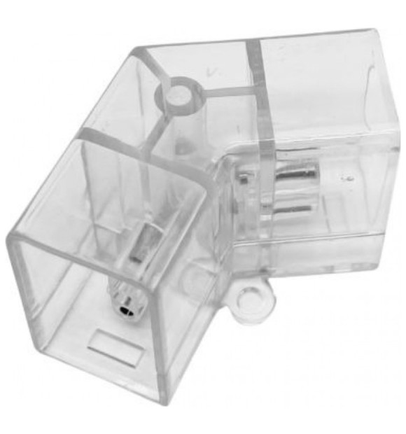Conector Unghiular C 120 Grade pentru Tuburi LED T5 Interconectabile