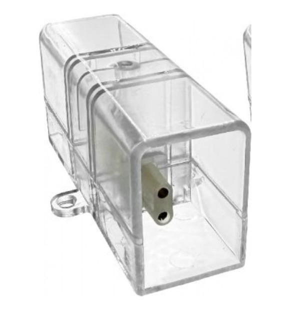 Conector I 180 grade liniar pentru tuburi LED T5 interconectabile, IP20