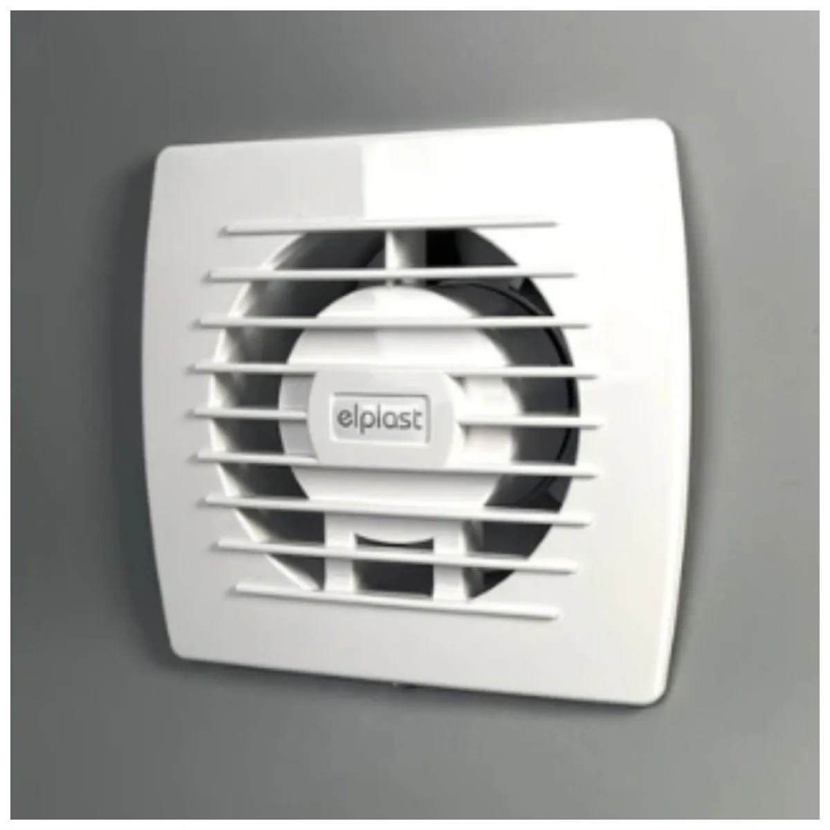 Ventilator de perete Onyx 100mm, 19W, 100 m3/h, IPX4, negru