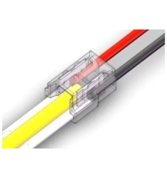 Conector PCB la PCB 8mm IP20 pentru banda LED 12V/24V, 6A